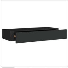 Wall-Mounted Drawer Shelf Home Floating Cabinet Hanging Wall Shelf MDF vidaXL