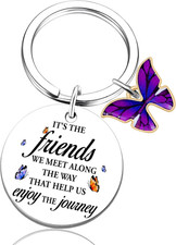 Butterfly Keychains for Women Best Friend Keychain Valentines Day Butterfly Gift