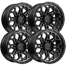 Set Of 4 K2 Off-road K23 Maverick 17x9 5x5 0mm Blacktint Wheels Rims Set Of 4 K2 Off-road K23 Maverick 17x9 5x5 0mm Blacktint Wheels Rims