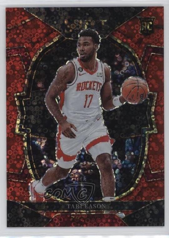 2022-23 Panini Select Concourse Red Disco Prizm 37/49 Tari Eason #82 9p5