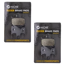 NICHE Brake Pad Set for Suzuki GSXR600X GSXR750X GSXR1000Z Rear Organic 2 Pack
