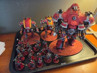 Warhammer 40K Questor Forgepact ADEPTUS MECHANICUS/IMPERIAL KNIGHTS 1K PAINTED