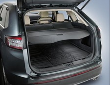 ZKNing Auto Copertura Bagagliaio Retrattile per Ford Edge 2015-2021, Portabagagli Posteriore Tronco Privacy Cappelliera Bagagli Posteriore Partizione