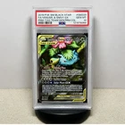 Venusaur & Snivy Tag Team GX Blackstar Promo SM229 PSA 10