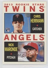 2013 Topps Heritage Rookie Stars Chris Herrmann Nick Maronde #116 7k6