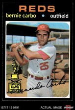 1971 Topps #478 Bernie Carbo Reds ASR 6.5 - EX/MT+