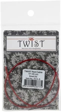 ChiaoGoo TWIST Red Lace Interchangeable Cables 14"-Small