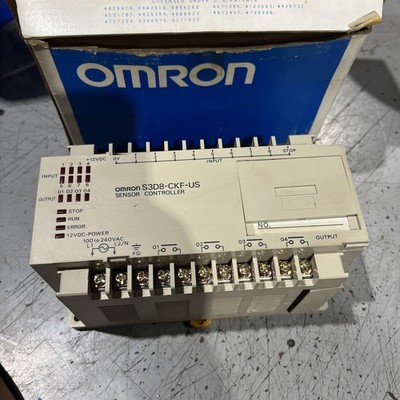  Omron S3D8-CKF-US Sensor Controller, New Free Shipping 
