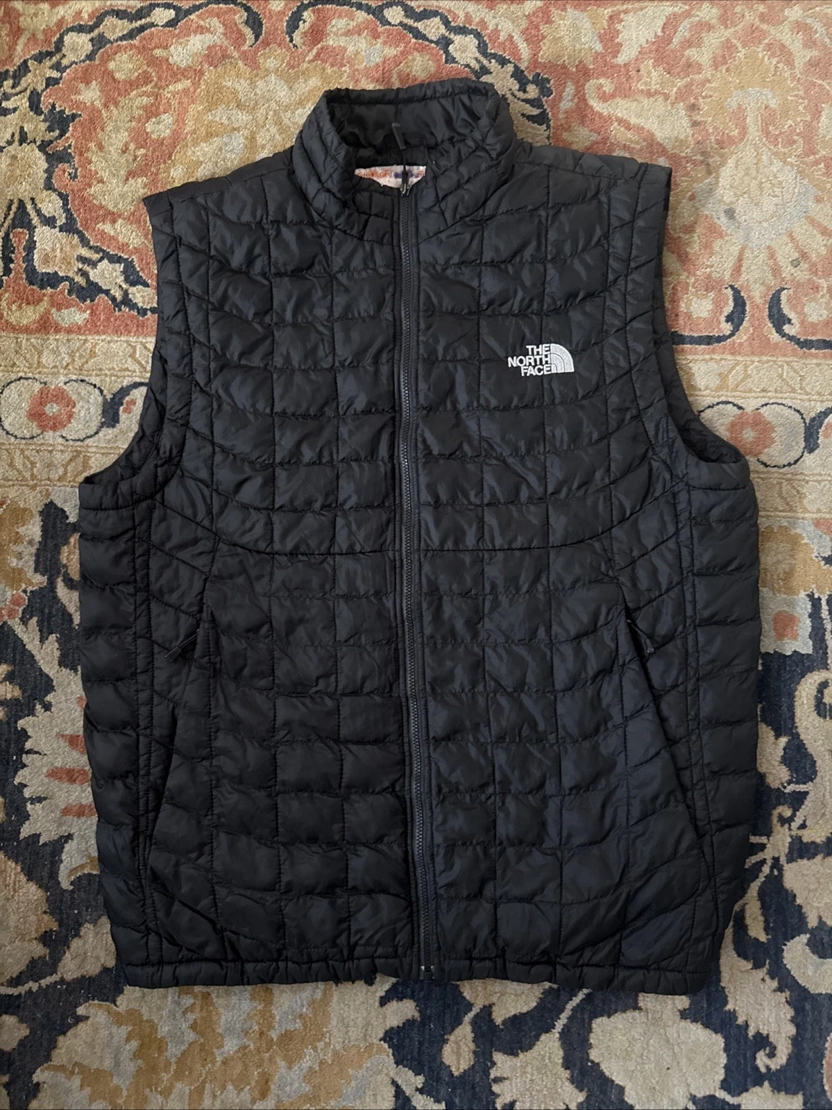 The North Face Thermoball Ultralight Puffer Vest Black Men's Size Medium M