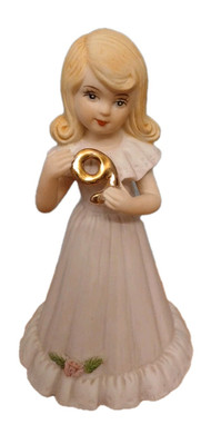 Enesco Growing Up Birthday Girls Figurine, Age 9