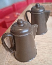 GUC - Set Of 5 - Plastic Western Set - Saddle - Coffee Pots - Horse Blanket Gun