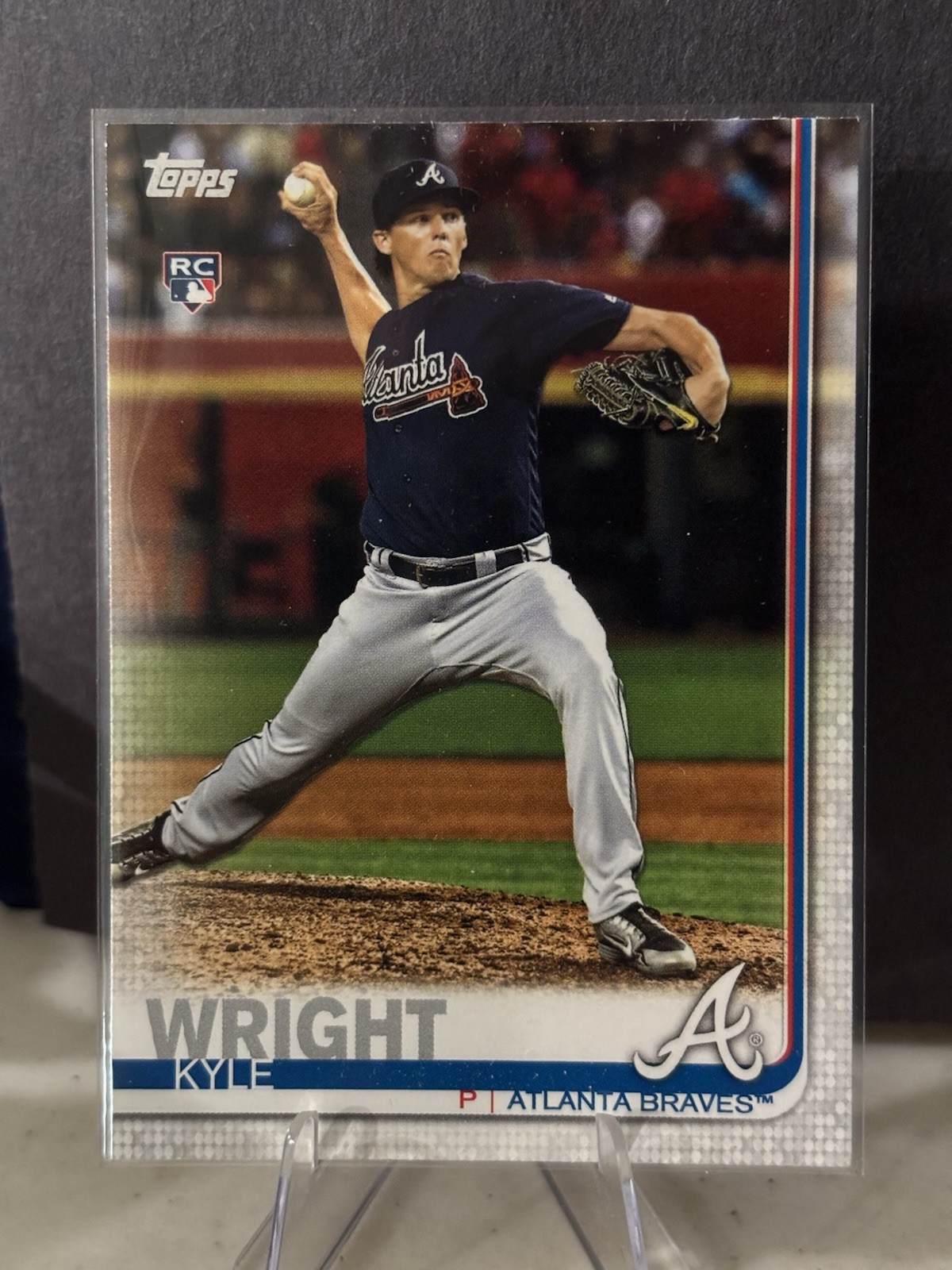 2019 Topps - Kyle Wright #473 Pitching (RC)