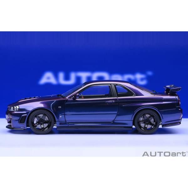 ミニカー AUTOart NISMO R34 GT-R Z-tune 77464 Auto Art 1/18 Nissan Nismo R34 Gt-R Z-Tune Midnight Purple