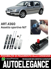🎀Art.4360 Kit assetto sportivo a ghiera NJT eXtrem adatto per VW Golf 4 (1J) 🎀