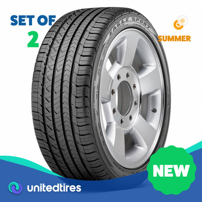 Set of (2) New 205/60R16 Goodyear Eagle Sport TZ 92V