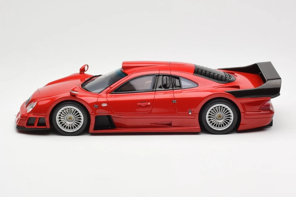 GT910 Mercedes CLK-GTR Super Sport Red GT Spirit 1/18 - Immagine 3 di 4