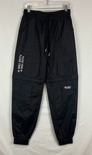 EUC Milano Di Rouge Black Stand By Convertible Cargo Pants Size S USA Made