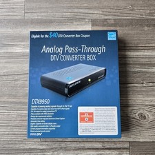Digital Stream DTX9900 Analog Pass-Through DTV Converter Box New Sealed