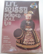 Vintage Li l Missy Beaded Doll Kit Michelle 13316 Walco 1975