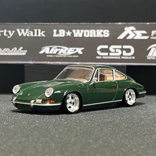 Norev Porsche 911 1969 Custom 1/43 Lowdown Stance Model Car