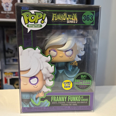 Funko Pop! Digital Funkoween Series 2 Franny Funko As Banshee #363 GITD LE 1900