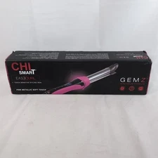 Chi Smart Ease Curl GemZ Pink Zirconium Titanium 1" Hair Styling Iron CS1199