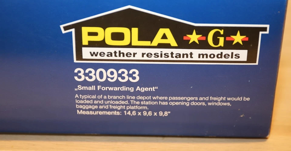 Pola 330933 Small Freight Forwarder, House LGB, G Track, Kit Original Packaging - Image 2 of 4