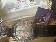 Vintage Bulova  Selfwinding 23 Jewels  Herrenarmbanduhr  von  1958 incl. Box