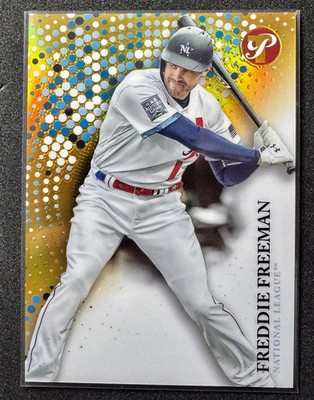 2022 Topps Pristine - Freddie Freeman #289 Gold Refractor /50