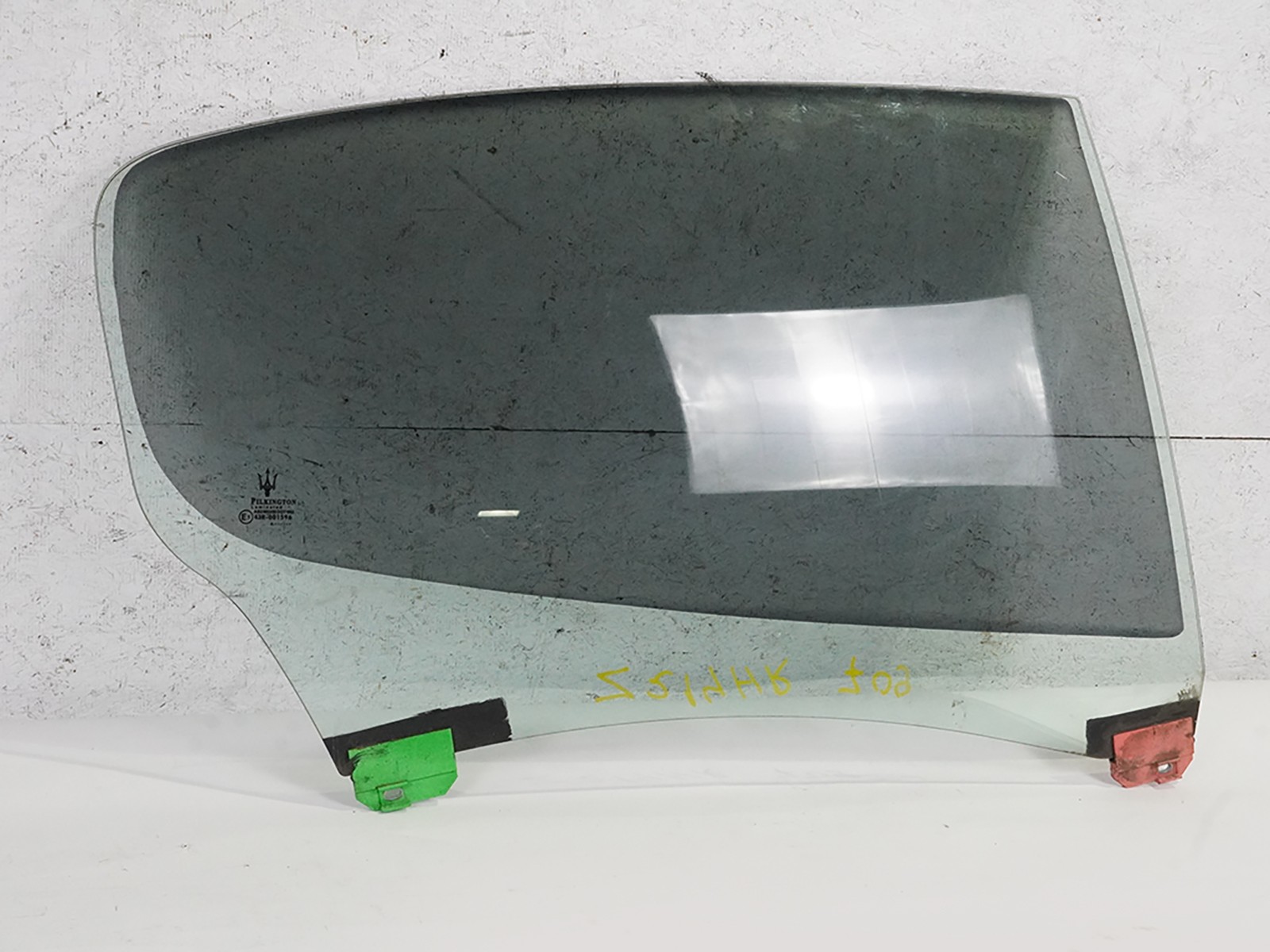 2003-2012 Maserati Quattroporte M139 Door Window Glass Rear Right 43R001596 OEM
