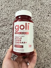 Goli Nutrition Zero Sugar Apple Cider Vinegar Gummies