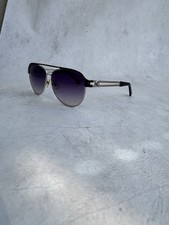 Versace Medusa Aviator Sunglasses Black Silver Gradient Lens