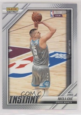 2021-22 Panini Instant All-Star Game /381 Nikola Jokic #19 00am