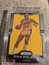 Jersey  & PRO Fusion Kareem Abdul Jabbar Game Used 1986 -87Warmup Jacket  23 /25