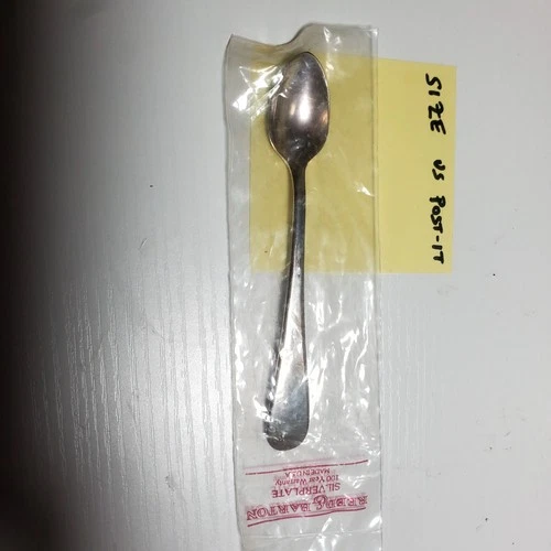 Antique Reed & Barton Sterling Silver 5 3/8" Baby Infant Spoon Heirloom