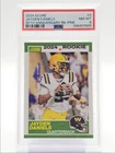 JAYDEN DANIELS 2024 SCORE ROOKIE 1989 35TH ANNIVERSARY PINK RC PSA 8 Q4444