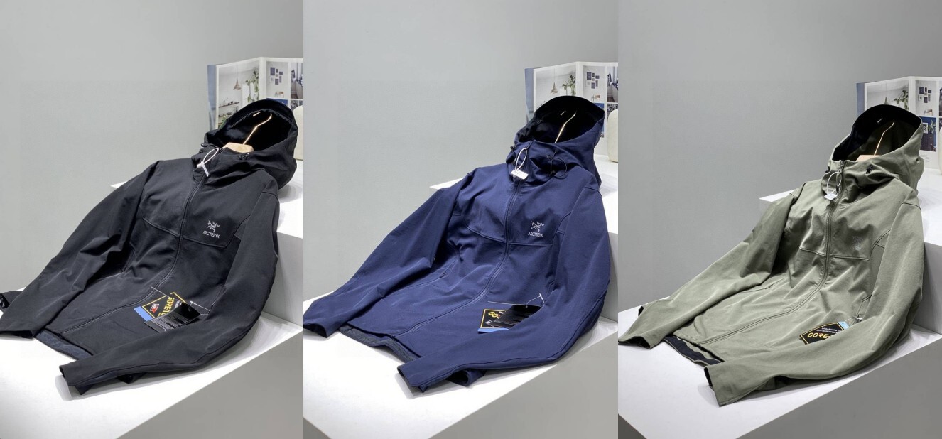 controllare descrizione taglia S 2XL ARC'TERYX Outdoor King giacca casual con cappuccio