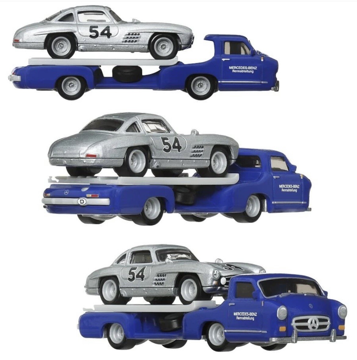 HOT WHEELS MERCEDES-BENZ 300SL '55 MERCEDES BLAUES WUNDER