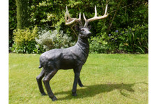 Large Resin Stag Statue Stag Deer Garden Ornament 3471