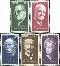DDR 1731-1735 (édition complète) neuf 1972 Personnalités