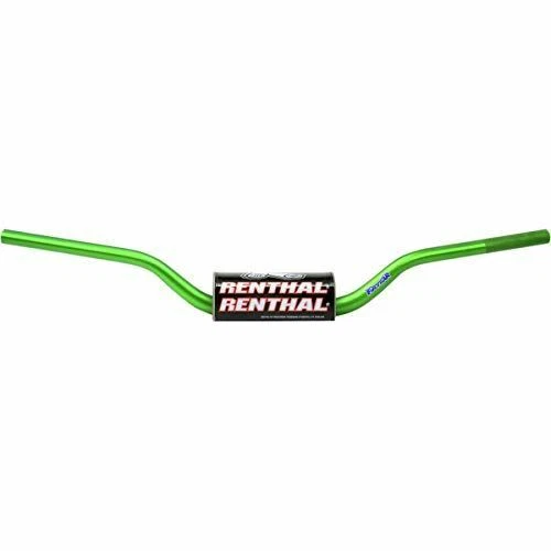 Renthal Fatbar 28mm Manillar sin refuerzo verde para Aprilia Mana 850 2010 Foto 3 de 4