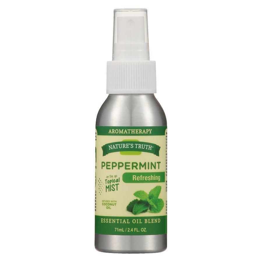 PEPPERMINT OIL Natures Truth - Aromatherapy Spray 2.4oz FREE SHIPPING !