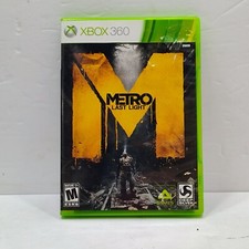 Metro: Last Light - Microsoft Xbox 360 2013, Manual Included, Tested and Working