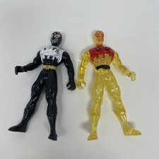 Greenbrier Yellow Clear  Black Ninja Loose 4.5" Action Figure