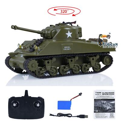 Wheelfun Heng Long RC Panzer 2.4G 1/16 Maßstab Kun Produktbild-Vorschau 5
