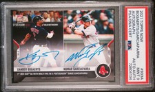 2021 Topps Now Xander Bogaerts /Nomar Garciaparra Auto  76/99 PSA 9