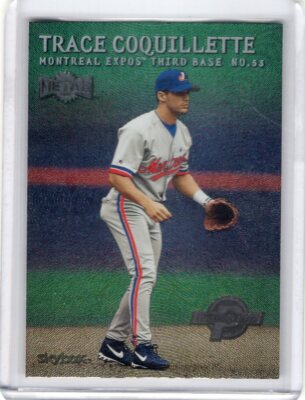 TRACE COQUILLETTE 2000 Skybox Metal EMERALD PROSPECT #248 - EXPOS
