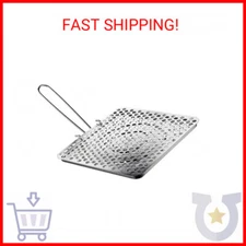 Ibili Classica Foldable Tin Plate Bread Toaster Camping Cookware, Ideal For Use 