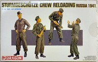 Dragon 6192 SturmgeschüTze Crew Reloading Russia 1941 1:35 Neu In Original Box