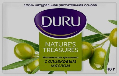 Мыло Duru natures treasures оливковое масло 90г/evyap/72 (8690506473792)